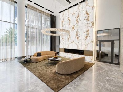Grand Tower – Stilvolle 2-Zimmer-Luxuswohnung in der Dachgartenetage