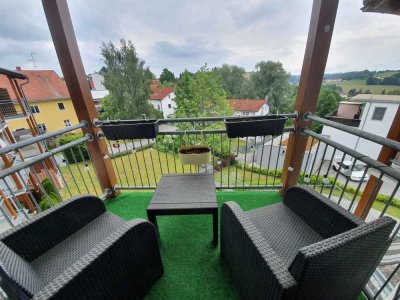 Gepflegte 2‑Zimmer‑Wohnung in Grubweg – Balkon, EBK & breiter TG‑Stellplatz