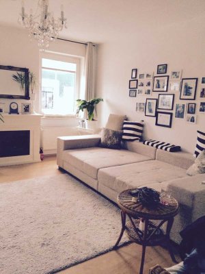 1-Zimmer-Hochparterre-Wohnung mit EBK