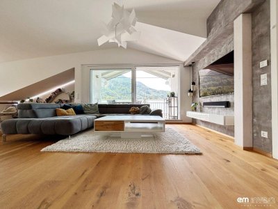 ZWEITWOHNSITZ! Exklusive 4 Zi-Dachgeschosswohnung mit traumhafter Terrasse und einzigartigem Gaisbergblick