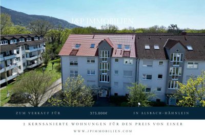 Zwei auf einen Streich: Kernsanierte Wohnungen mit vielseitigem Nutzungspotenzial