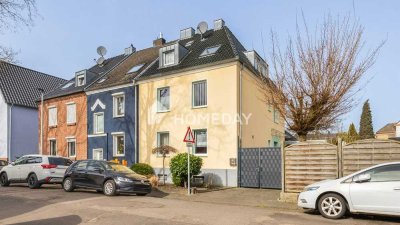 Charmantes Reihenendhaus mit Gartenidylle & überdachter Terrasse – nahe Zoppenbroicher Park