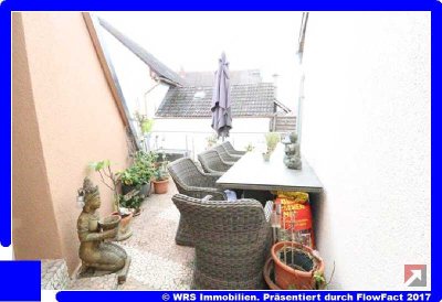 WRS Immobilien - Riedstadt-Goddelau - Einfamilienhaus mit Dachterrasse + Pkw-Stellplatz