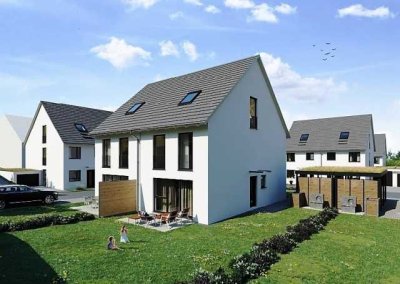 Bretten - Stadtteil * Umweltbewusste und moderne Doppelhaushälfte * inkl. Vollunterkellerung *