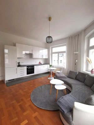 Luxuriöse, voll möblierte 2-Zimmer Wohnung auf dem Kassberg