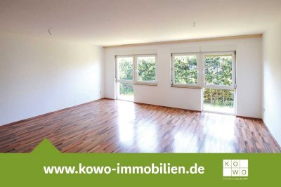 Renovierte 1-Zimmer-Wohnung mit Laminat und Blick ins Grüne!