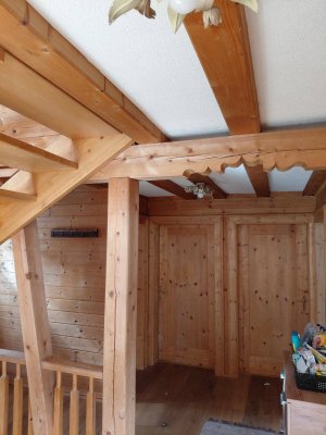 Holzhaus mit 5 Zimmern Garten und Balkon in Oberau