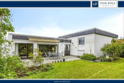 Architektenbungalow im Bauhausstil mit parkähnlichem Grundstück!