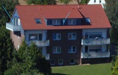 Gepflegte 2-Zimmer-Wohnung mit Küche (ohne Möbel) in Bad Oeynhausen Lohe