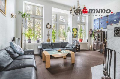 Altbaujuwel über 2 Ebenen mit schöner Terrasse und eigenem Garten am inneren Grabenring