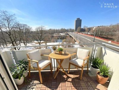 Modernisierte 2-Zimmer Wohnung mit Ausblick auf den Lech und Aufzug