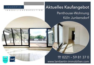Penthouse in Bestlage Junkersdorf