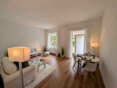 Moderne 3-Zimmer-Wohnung in Stade-Ottenbeck mit Balkon, Garten & Einbauküche(PROVISIONSFREI)