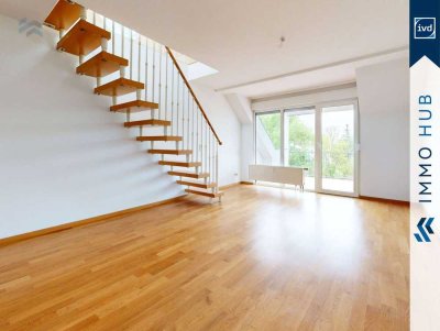 ++ Sonnige Maisonette-Wohnung mit 2 Balkonen & Stellplatz ++