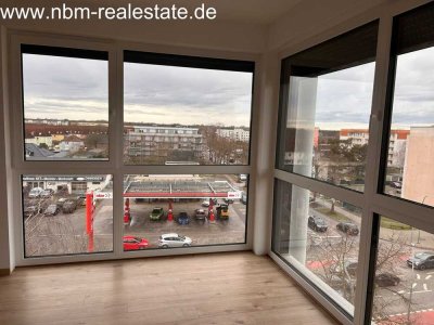 Erstbezug! Exklusive 3-Zi.-Neubauwohnung mit Panoramablick auf die Stadt.