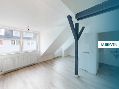 Sanierte 3-Zimmer-Dachgeschosswohnung mit EBK und modernem Duschbad
