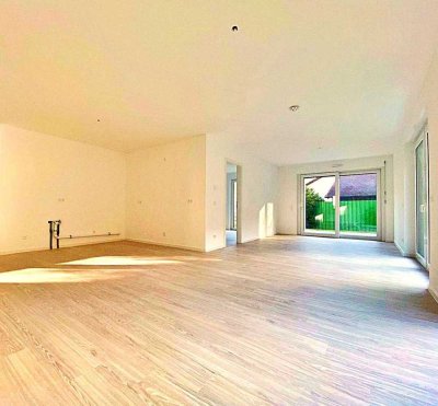 MODERNE 3-ZIMMER-NEUBAUWOHNUNG MIT TERRASSE, GARTENANTEIL & ERSTBEZUG IN CALW-HIRSAU