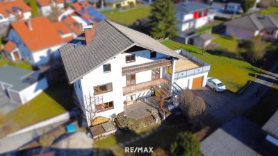 Rarität - 4.Zi.-DG-Wohnung mit XXL Garten und Bergpanorama