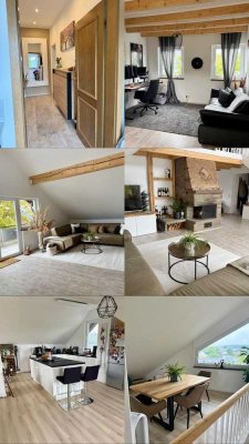 Moderne 3-Zimmer Penthousewohnung mit Balkon in Nümbrecht