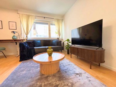 Stilvoll im Stadtzentrum - All-Inclusive-Wohntraum in Leonberg – Möblierte 1,5-Zimmerwohnung