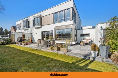 Modernes Wohnensemble mit Garage & Doppelgarten
