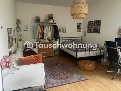 Tauschwohnung: 1-Zimmer-Wohnung in sehr schönem Kiez am Kanal gg größer