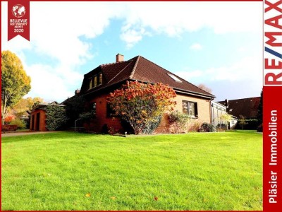 Großer Bungalow * Ihrhove-Zentrum * 6 ZKB * 5 Schlafzimmer * 3 Abstellräume * Keller * renoviert *