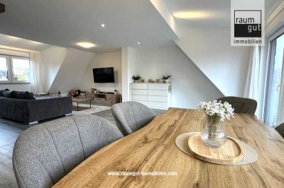 Kernsanierte DG-Wohnung mit Einbauküche & großer Dachterrasse – komfortabel & modern wohnen