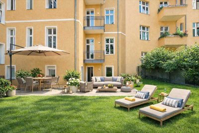 Garten-Maisonette-Wohnung: Ein Denkmal erfindet sich neu