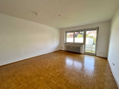 Helle 2-Zimmer-Hochparterre-Wohnung mit Südwest-Balkon in zentraler Lage