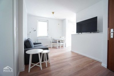 Schöne, möblierte 2 Zimmer-Wohnung mit Balkon und EBK