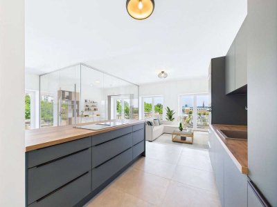 Exklusives Wohnen mit Geschichte: Designwohnung im denkmalgeschützten PFAFF-Verwaltungsgebäude