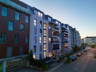 BAUSTART erfolgt! - PILLmein. - Neubau-Dachgeschoss-Wohnung mit Empore über den Dächern von Linz Hochwertig wohnen, wo das Leben stattfindet!