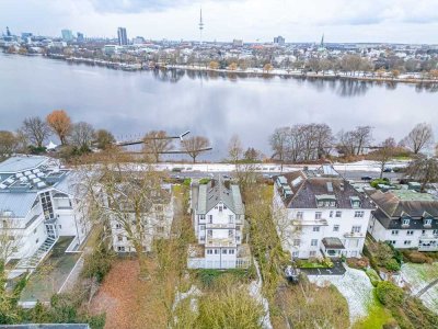 Die Alster direkt vor der Tür - Exklusive Wohnung in Bestlage