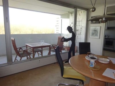 ruhige Lage- Blick -  mit viel Platz für die Familie  -  Büro ( Homeoffice )