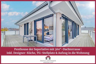 Ihr neues Penthouse der Superlative: mit 360°-Terrasse!