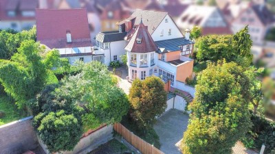 Bad Windheims verborgener Schatz - Stadtvilla auf großem Privatgrundstück!