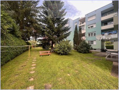**günstige 80m2 Wohnung mit Loggia** Parkplatz, Gartenmitbenützung, 2 Schlafzimmer. Feldbach.