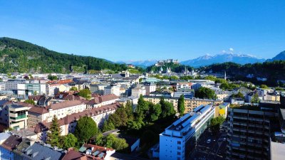 Exklusive 4-Zimmer-Wohnung mit Panoramablick auf die Festung Hohensalzburg und Maria Plain – Erstbezug nach hochwertiger Renovierung