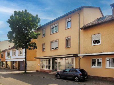 Gut und solide vermietete 3-Zi.-Eigentumswohnung mit Balkon in zentraler Lage von Bammental