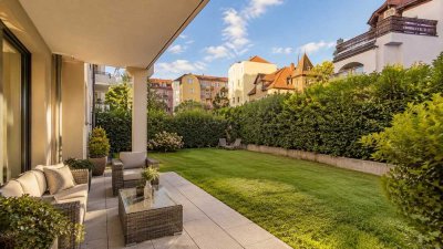 Exklusive Gartenwohnung in Berlin Wilmersdorf mit Outdoor-Oase