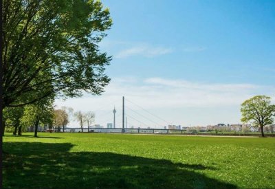 Stilvolle 3-Zimmer-Wohnung in Düsseldorf direkt am Rhein