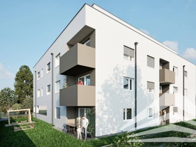 **Gartenstraße Perg** 2-Zimmer Neubauwohnung mit Loggia in Bestlage - TOP 5