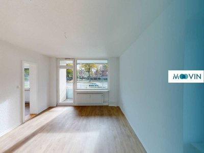 Helle 3-Zimmer-Erdgeschosswohnung mit BALKON und modernem Ambiente