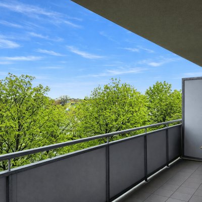 Top Wohnung: barrierefrei mit großer Loggia