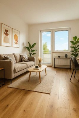 Geschmackvolle 3-Raum-Wohnung mit Balkon und EBK in Geesthacht
