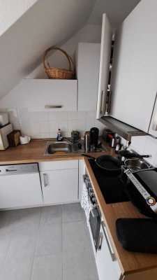 1 Zimmer Wohnung mit EBK + Ausblick + Aufzug
