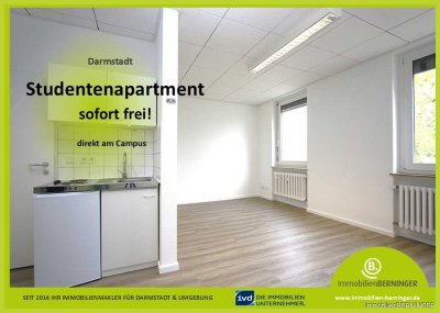 Modernes Studentenapartment direkt am Campus in Darmstadt