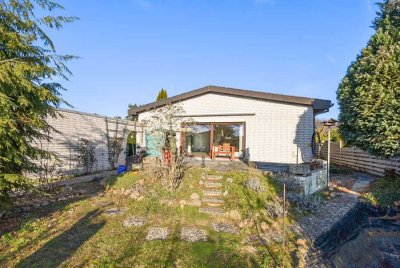 Im beliebten Mascherode! Großzügiger Bungalow mit Sauna, Keller und sonnigem Garten.