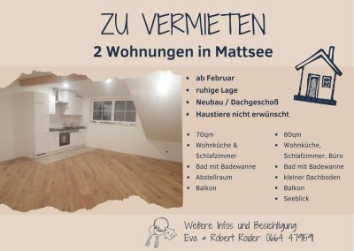 Wunderschöne 2,5 Zimmer Wohnung in Mattsee